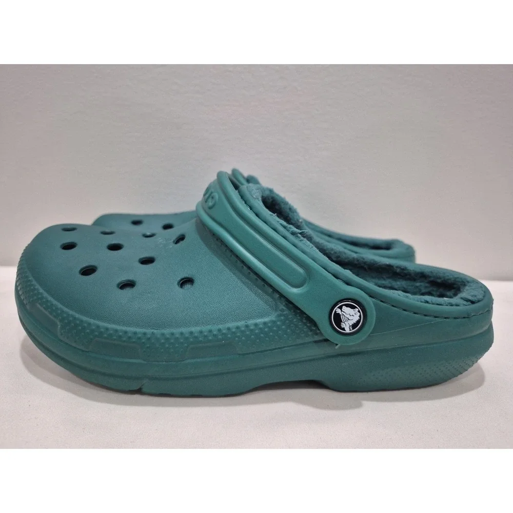 Crocs‎ Classics Furline Green Slip On With Straps Unisex M7/W9